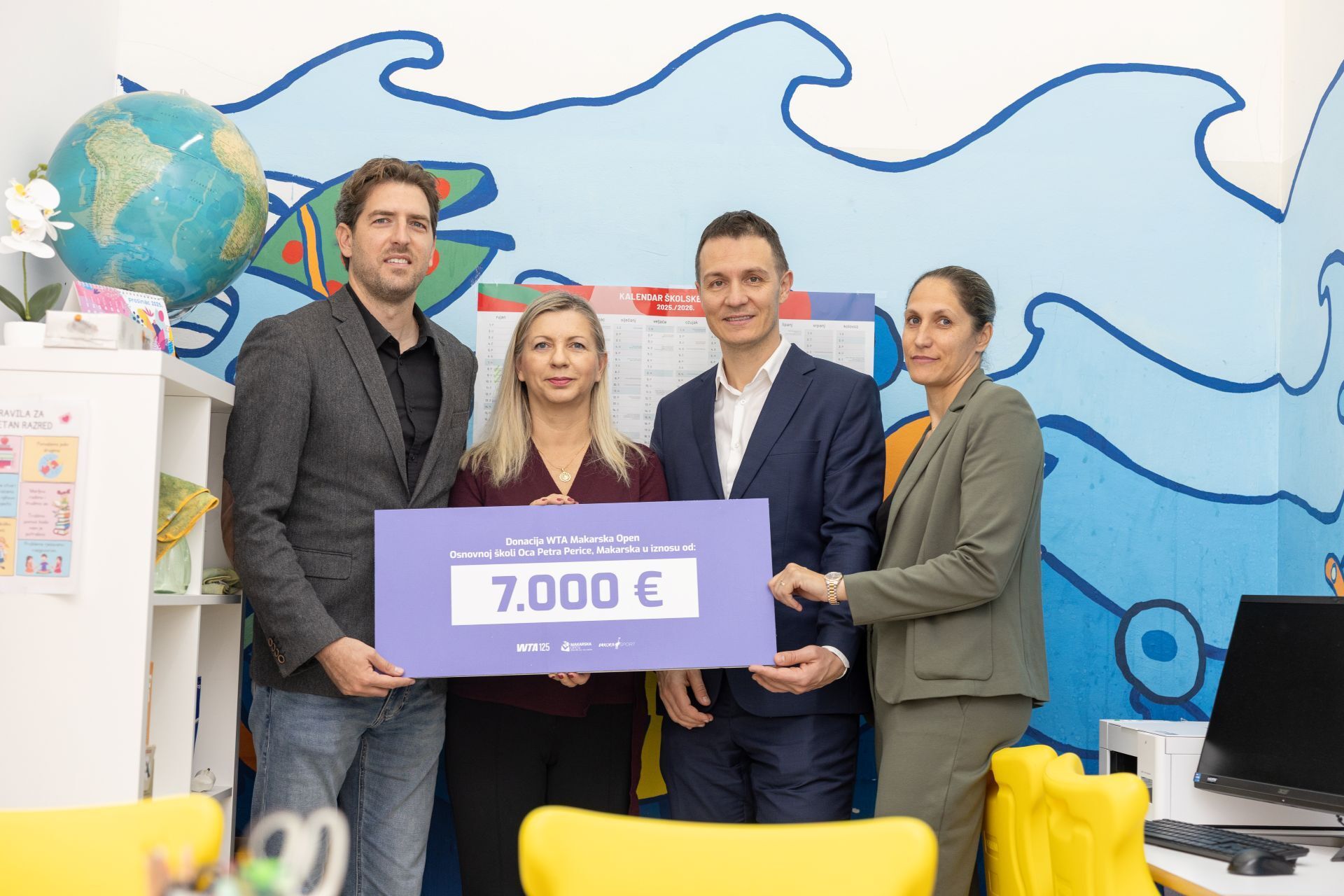 WTA Makarska Open: Donacija školi